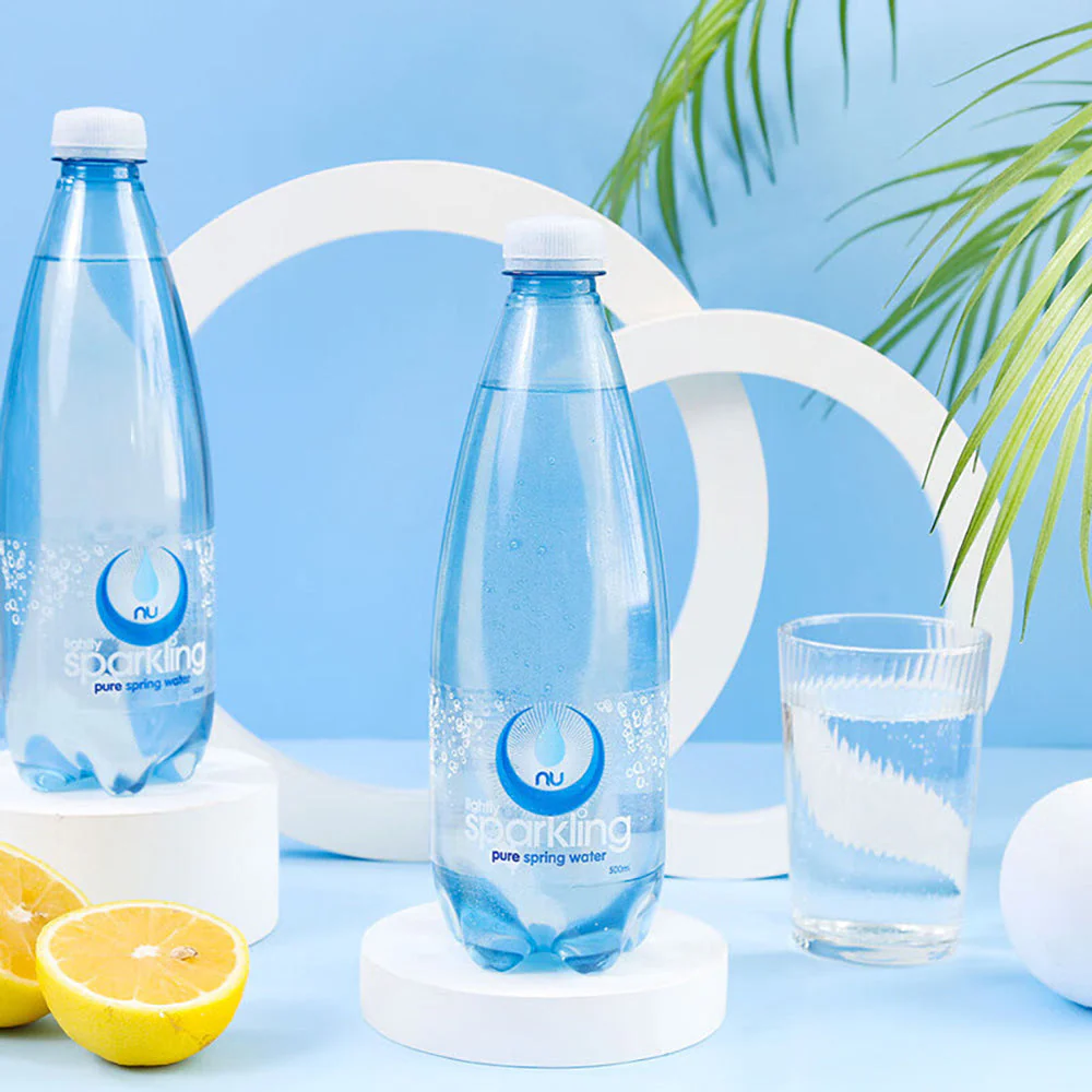 Nu Pure Lightly Sparkling Pure Spring Water - 500ml X2 - Image 4