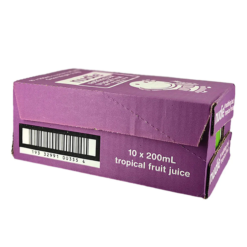 Nudie Kids Pure Tropical Fruit Juice - 200ml x 10 - Image 3