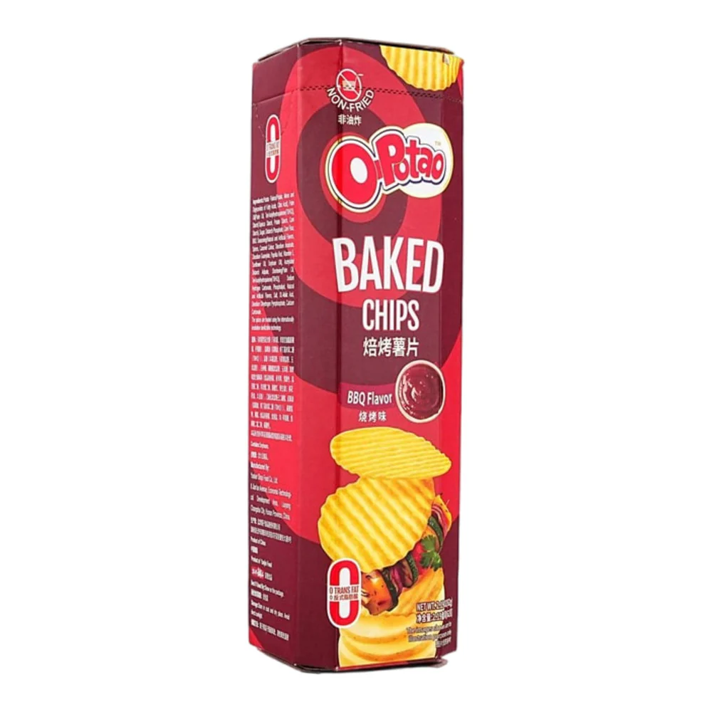 O'Potato Baked BBQ Flavour Potato Chips 62g - Image 2