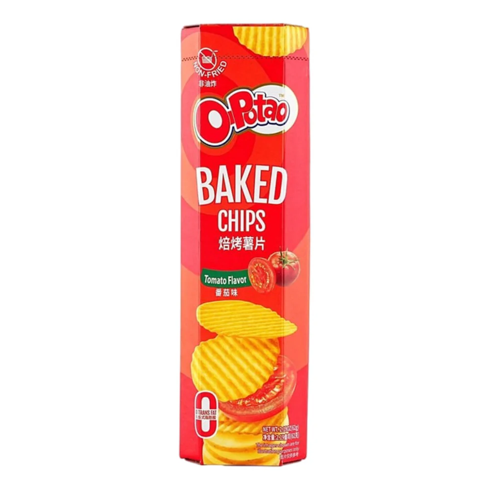 O'Potato Baked Tomato Flavour Potato Chips 62g