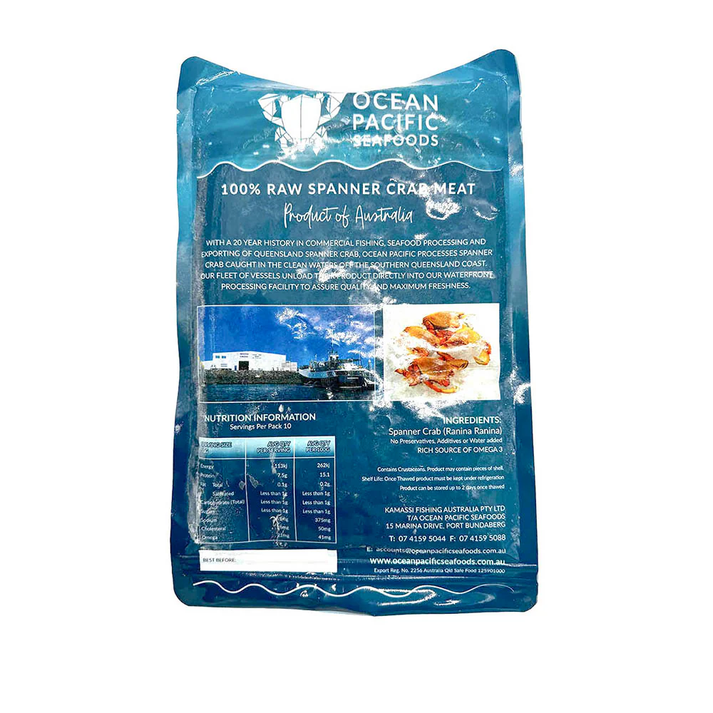 Ocean Pacific Seafood Raw Snow Crab Meat 500g - Image 2
