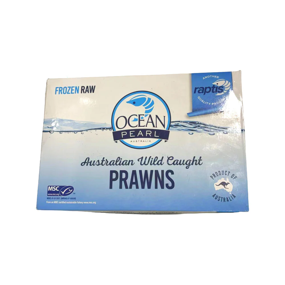 Ocean Pearl Frozen Australian Wild King Prawns Size 15/25 - 1.5kg - Image 2