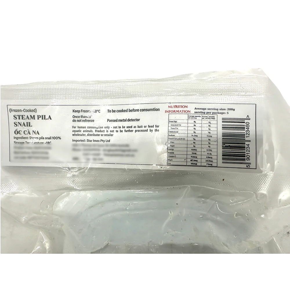 Oceans 888 Frozen Cooked Pila Snail - 1kg - Image 4