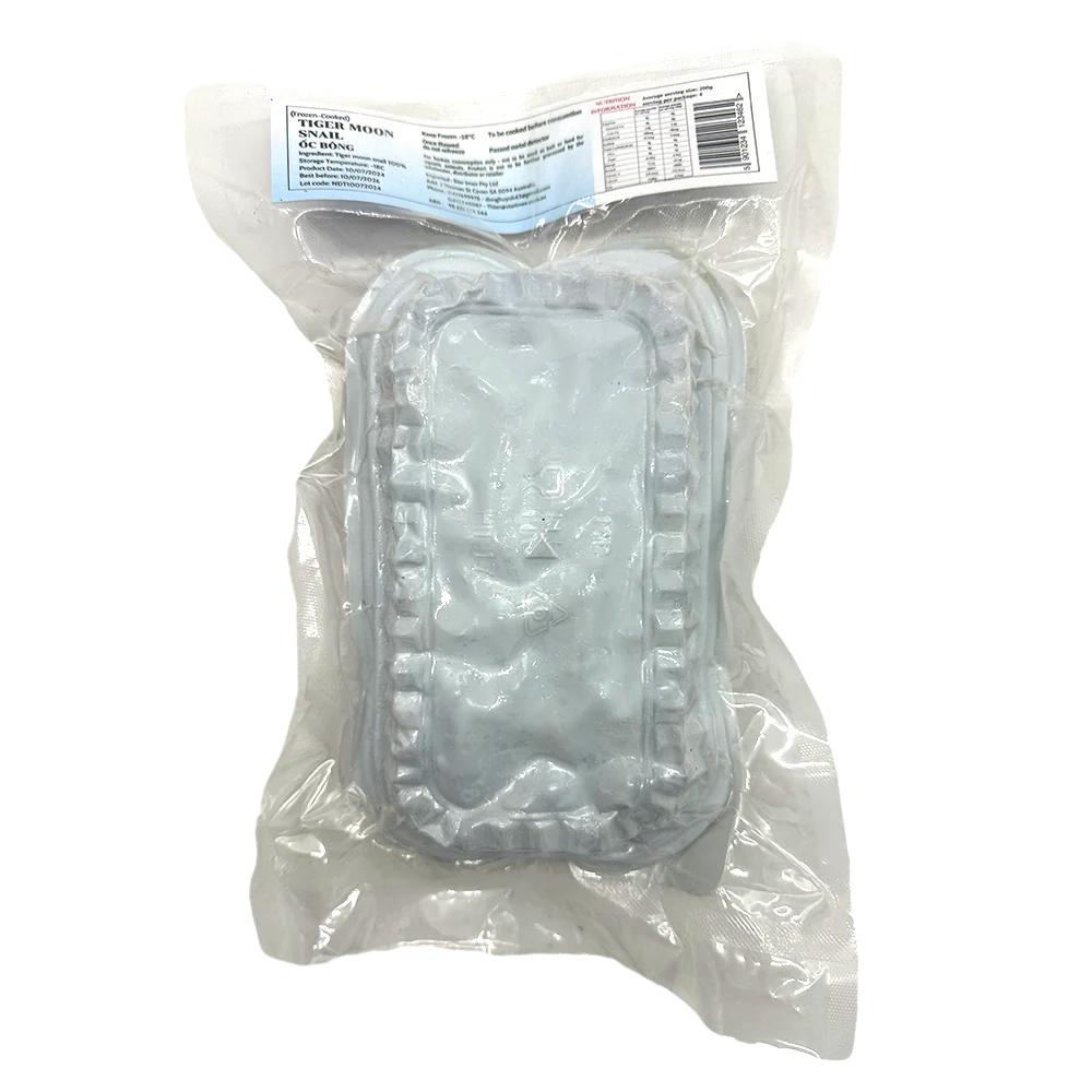 Oceans 888 Frozen Cooked Tiger Moon Snail - 800g - Image 3