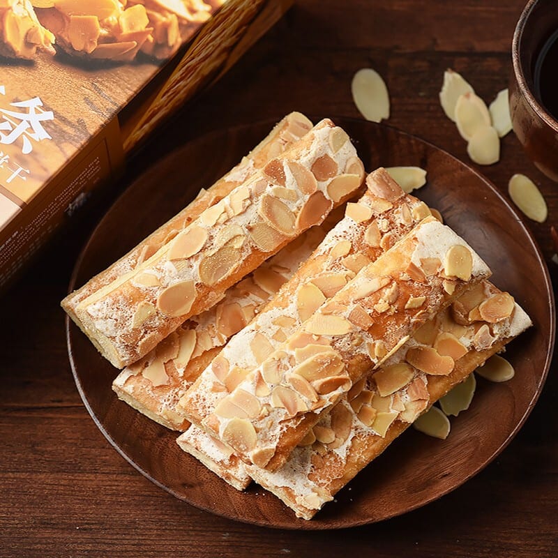 October Fifth Almond Pastry Sticks - 8 Pieces, 80g - Image 3