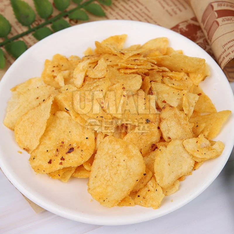 Oishi Garden Fresh Potato Chips Salted Egg Yolk Flavor - 60g - Image 5