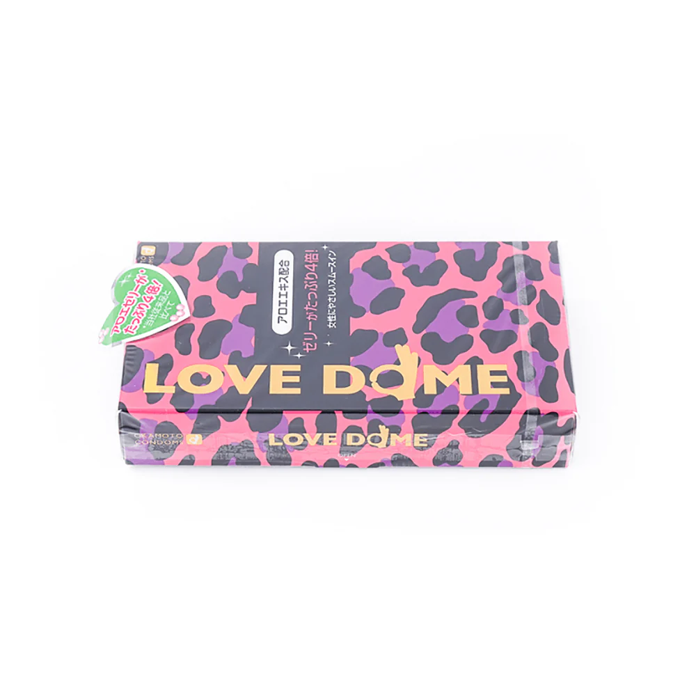 Okamoto Leopard Print Ultra-Thin Condoms - 12 Pieces - Image 3