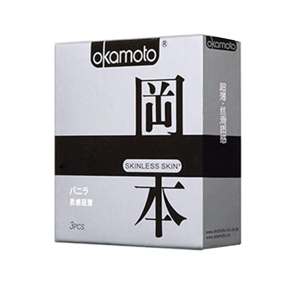 Okamoto Skinless Skin Ultra Thin Condoms - 3 Pieces