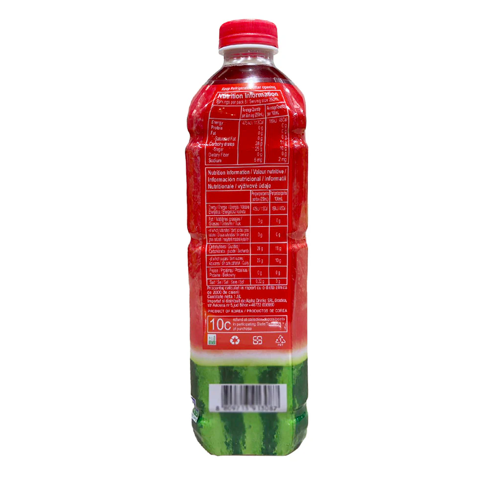 OKF Watermelon Drink with Aloe - 1.5L - Image 2