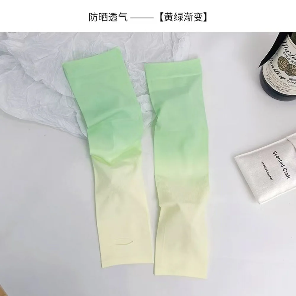 Ombre UV Cooling Arm Sleeves with Thumb Hole – Random Color - Image 2