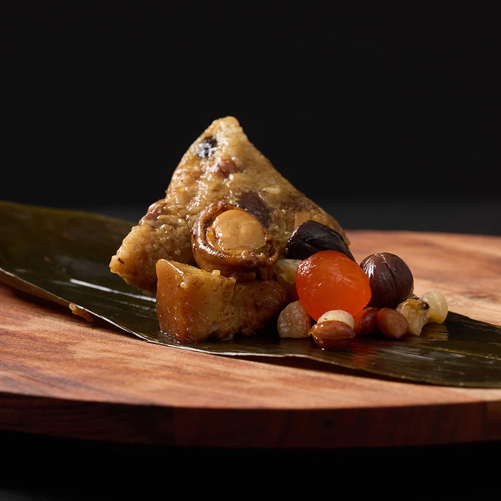 Ommi's Frozen Abalone and Scallop Black Truffle Rice Dumpling - 1 Piece - Image 2