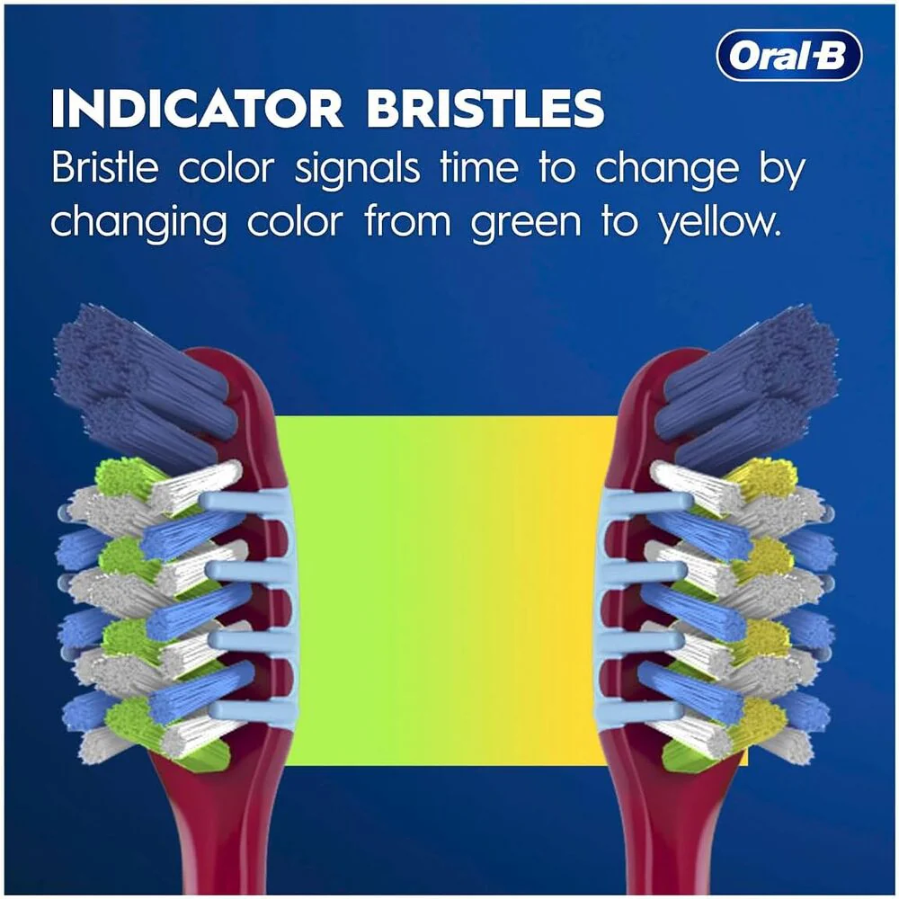 Oral-B Cross Action Gum Care Soft Toothbrush - 4 Pack - Image 4