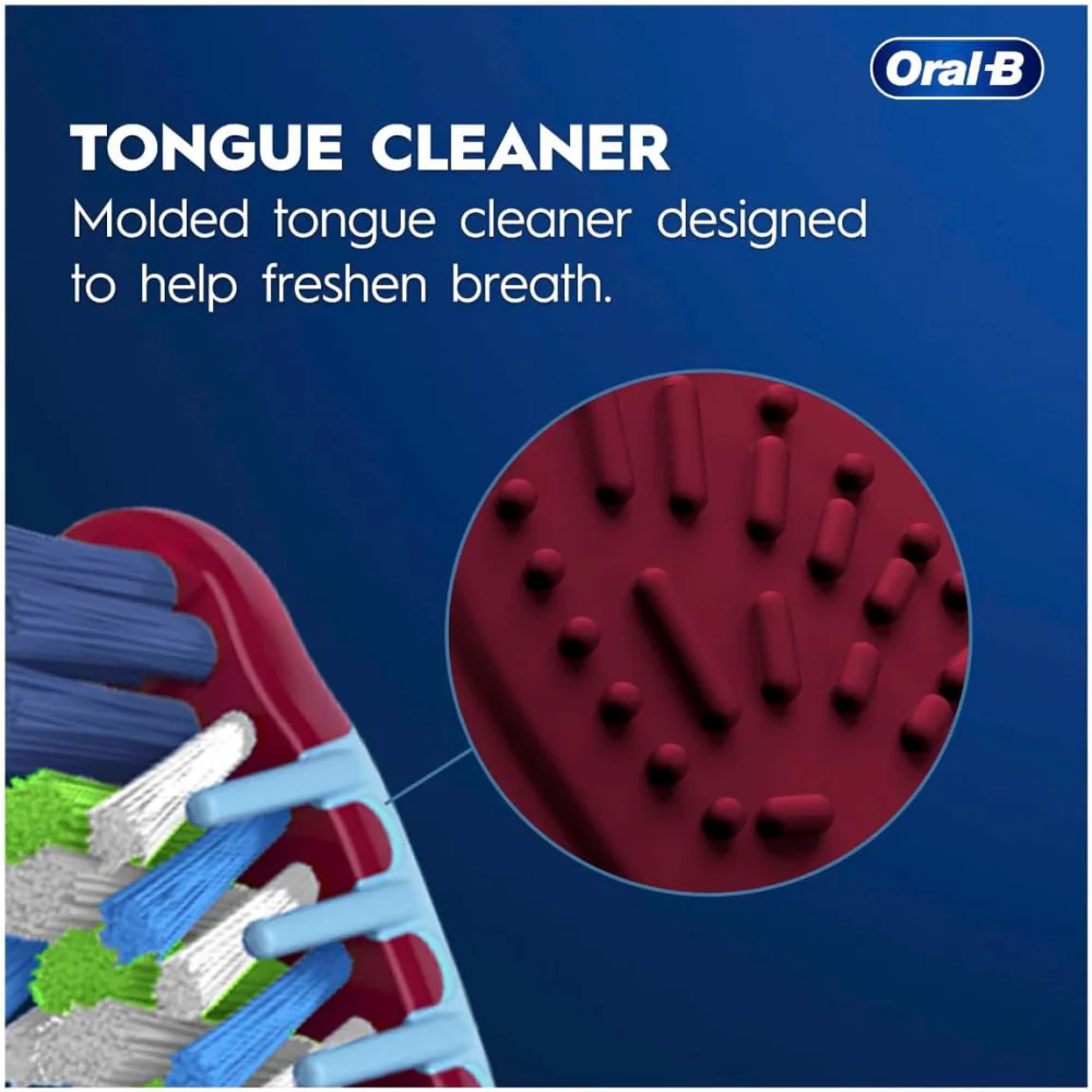 Oral-B Cross Action Gum Care Soft Toothbrush - 4 Pack - Image 5