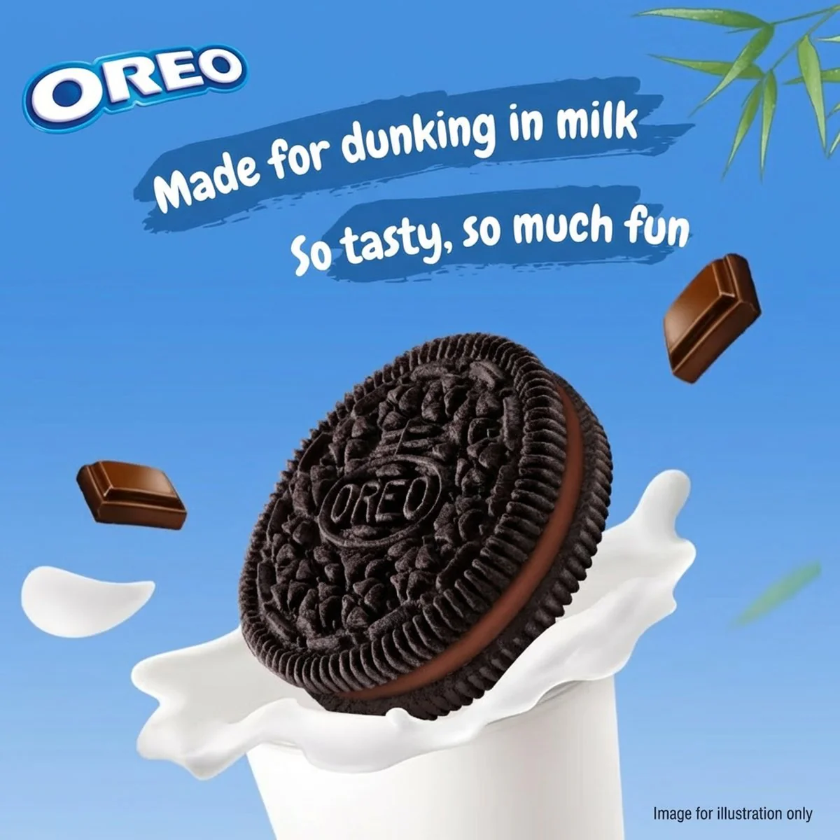 Oreo Intense Chocolate Flavor Sandwich Cookies - 97g - Image 2