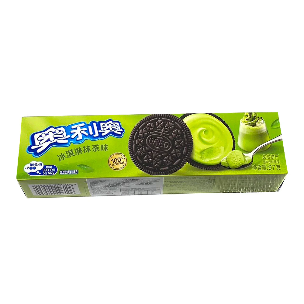 Oreo Matcha Ice Cream Flavor Sandwich Cookies - 97g - Image 5