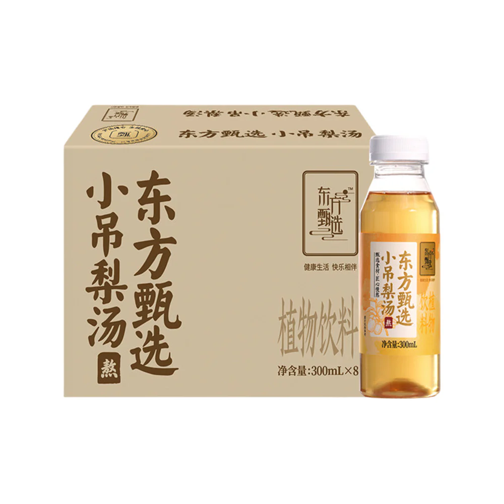 Oriental Select Xiaodiao Pear Drink 300mL x 8 Bottles - Traditional Chinese Pear Soup Beverage