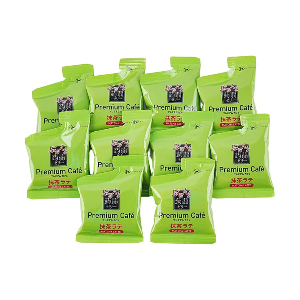 Orihiro Konjac Jelly Matcha Flavor - 10 Pieces, 200g - Image 2