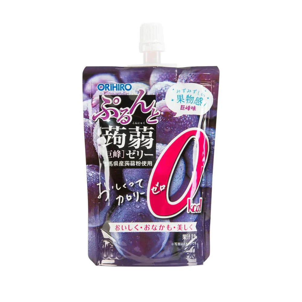 Orihiro Konjac Jelly, Zero Calorie, Kyoho Grape Flavour, 130g x 8 - Image 2