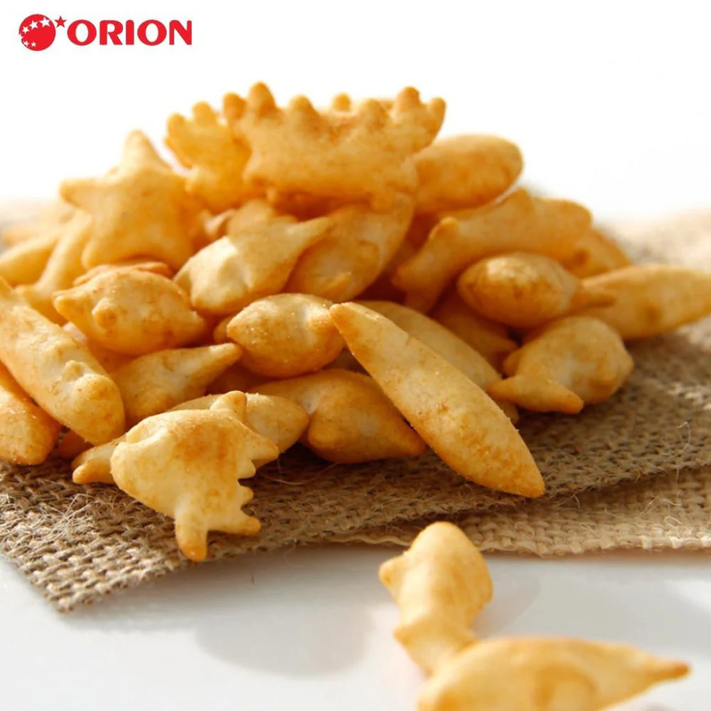 Orion Fish-Shaped Crackers - Roasted Chicken Flavor, 33g - Image 2