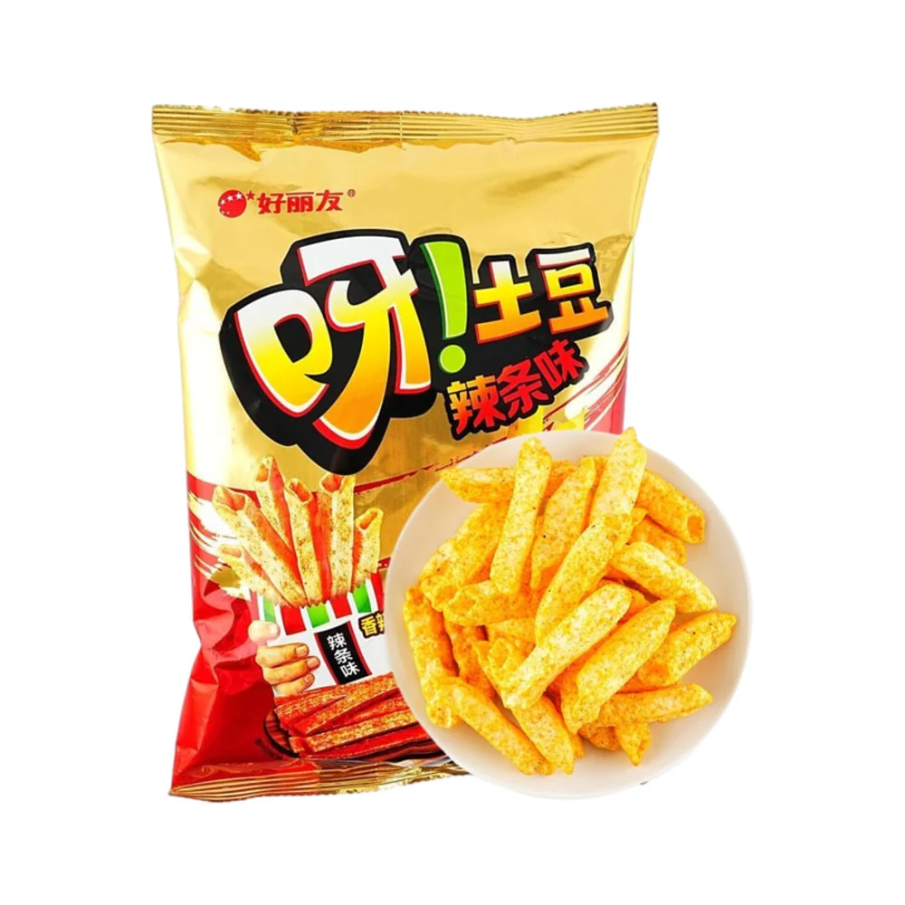 Orion Ya! Potato Hollow Fries – Spicy Latiao-Style 70g