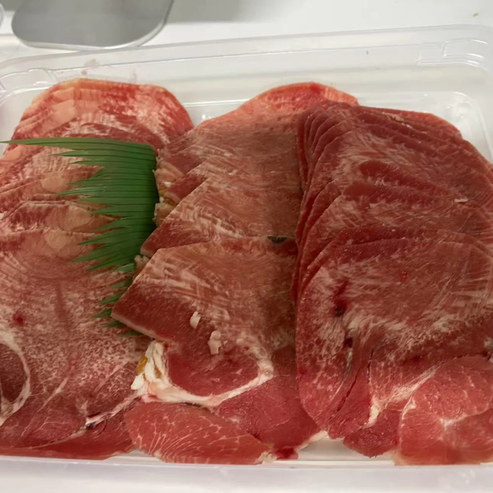 Osawa Enterprises Frozen Premium Ox Tongue Slices 300g - Beef Tongue (Gyutan) for BBQ & Hot Pot - Image 2