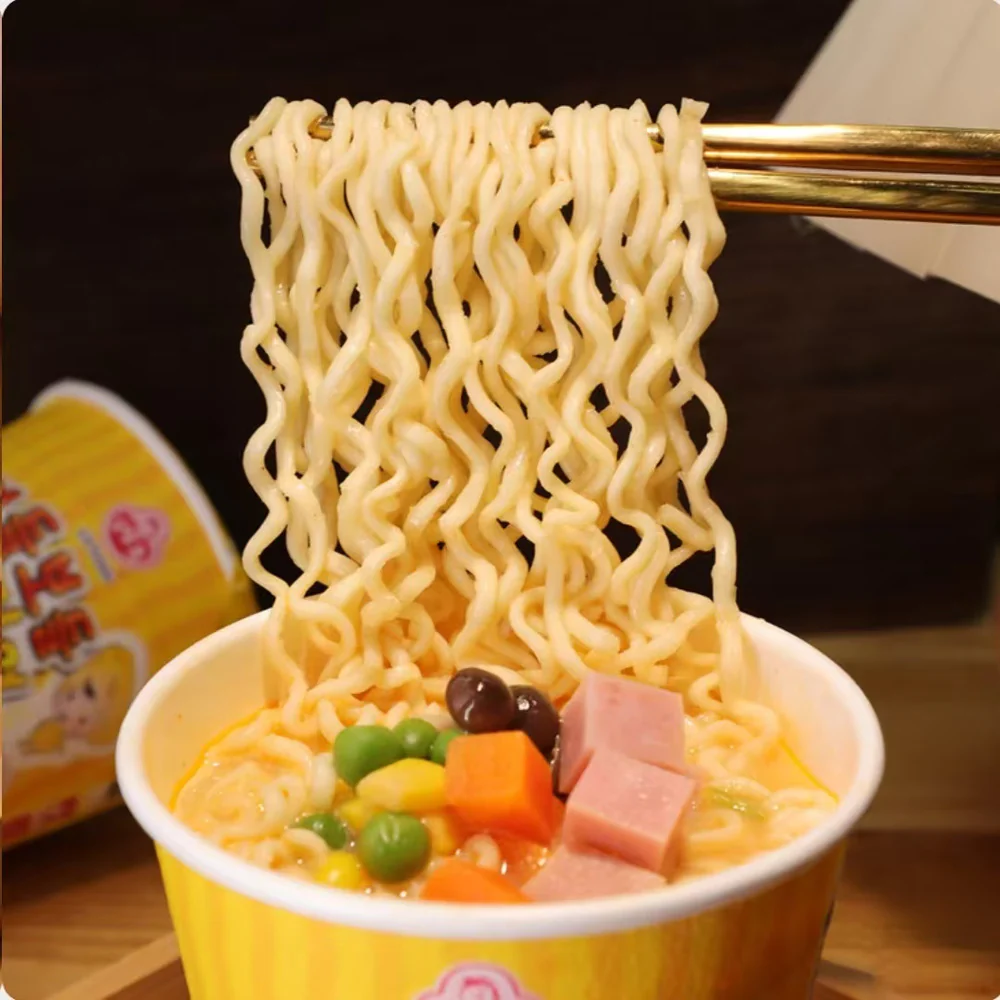 Ottogi Cheese Ramen Cup Noodles 62g x 15 – Limited Import - Image 2