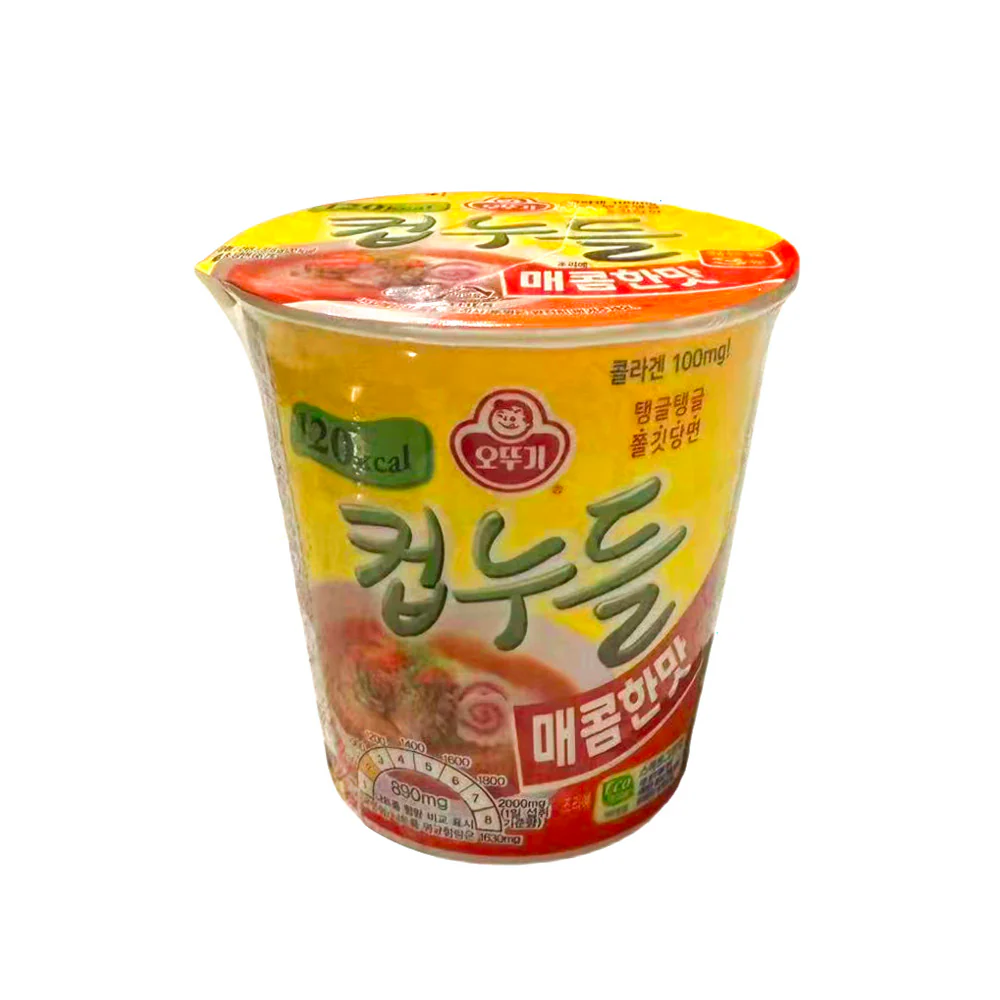 Ottogi Spicy Low-Fat Cup Noodles 37.8g