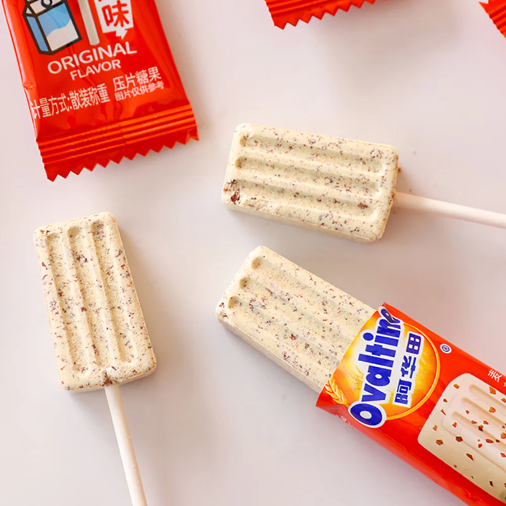 Ovaltine Malt Milk Lollipops Original Flavor - 8 Pieces, 60g - Image 2