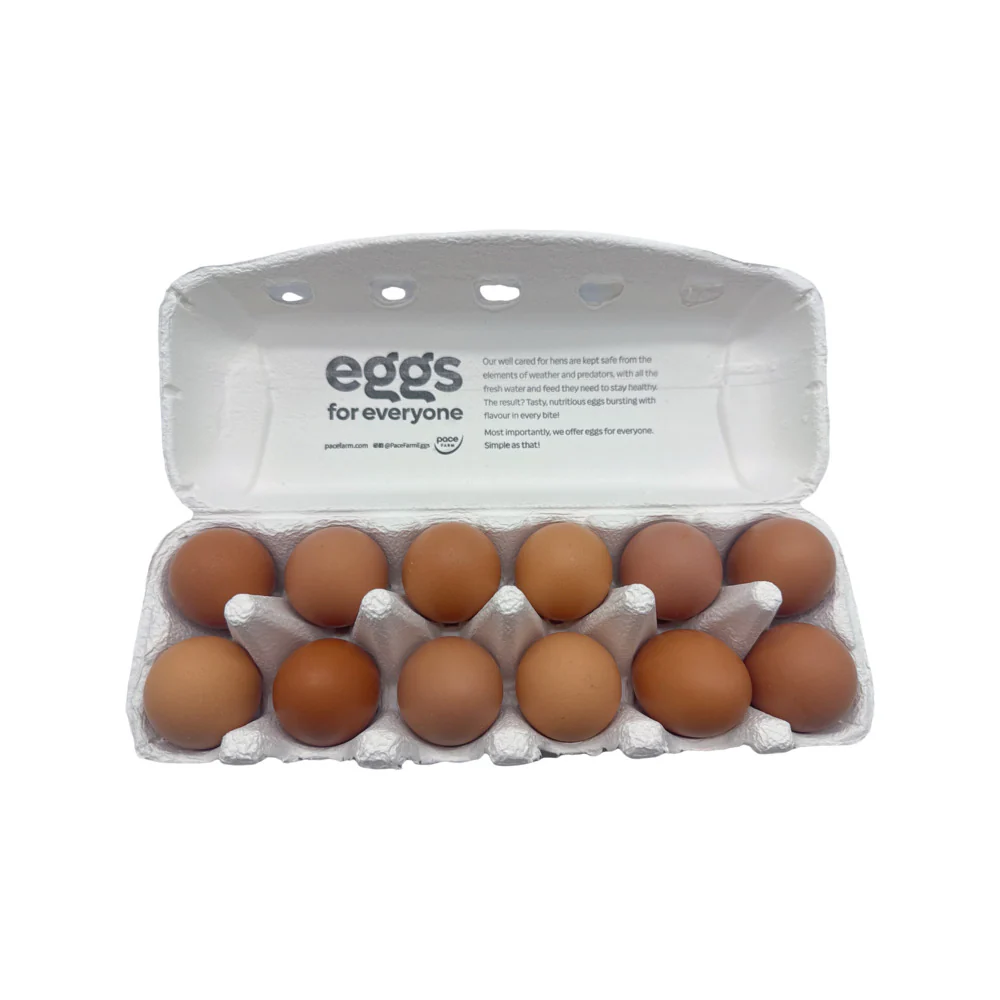 Pace Farm Caged Eggs - 12 Pieces (600g) - Image 2