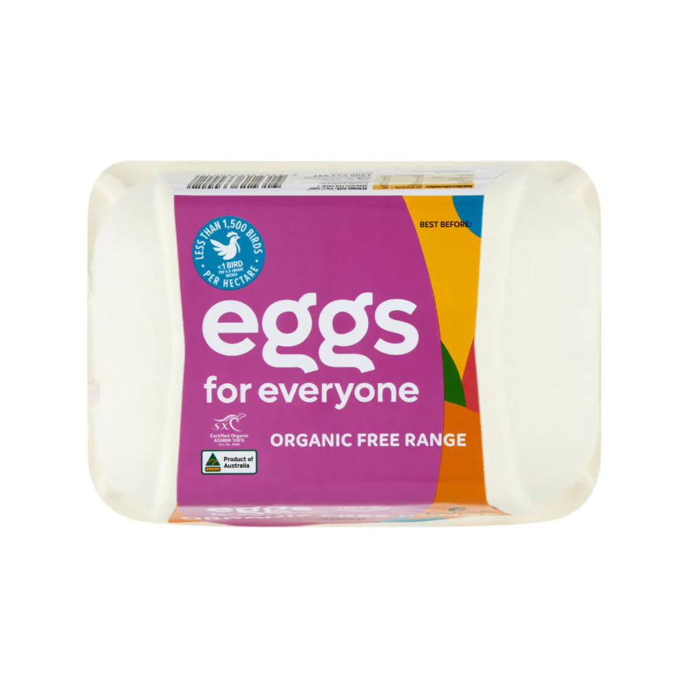 Pace Farm Eggs for Everyone Organic Free-Range Eggs (Large) - 6 Pack, 300g - Image 2
