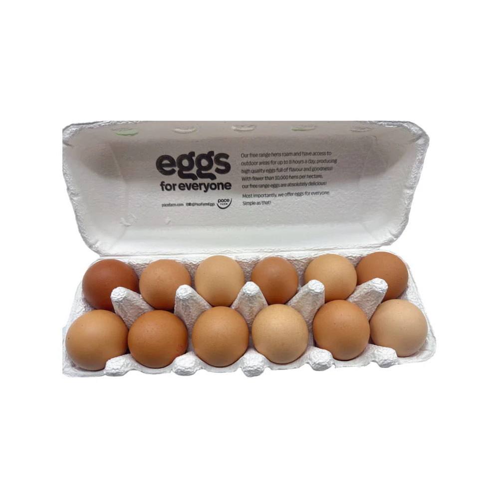 Pace Farm Free Range Eggs - 12 Extra Large, 700g  - Limit 1 per customer - Image 2