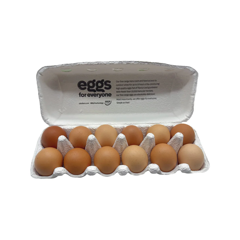 Pace Farm Free Range Eggs - 12 Extra Large, 700g  - Limit 1 per customer - Image 3
