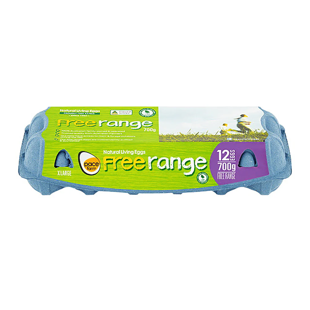 Pace Farm Free Range XL Eggs - 12 Pieces, 700g - Image 2