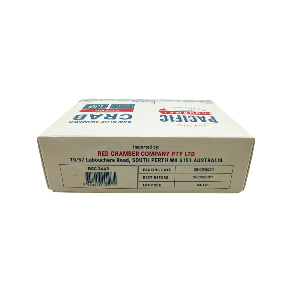 Pacific Gourmet Raw Blue Swimmer Crab Half Cut Size 26/30 – 1kg - Image 5