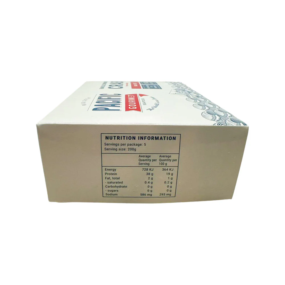 Pacific Gourmet Raw Blue Swimmer Crab Half Cut Size 26/30 – 1kg - Image 6