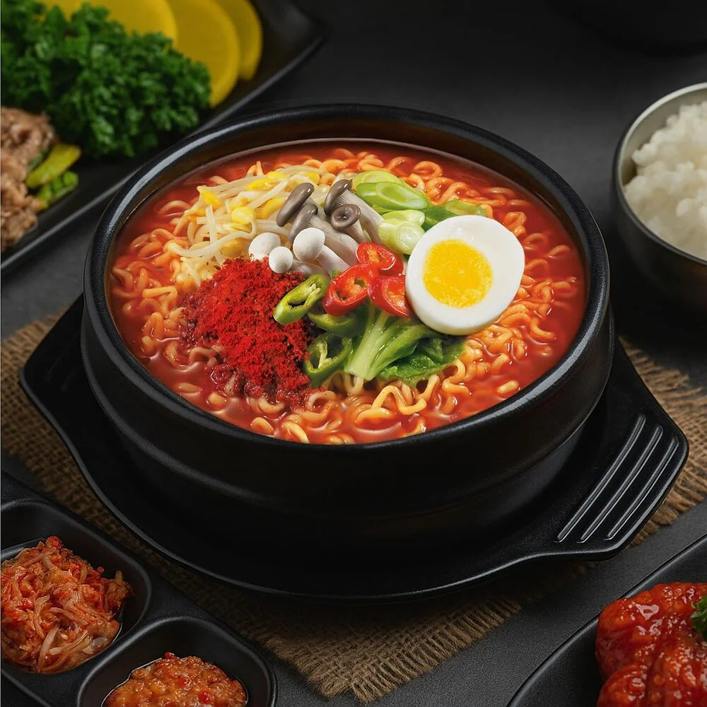 Paldo Teum-Sae Korean Super Spicy Ramen 120g x 5 Pack - Instant Noodles for Spicy Lovers - Image 2