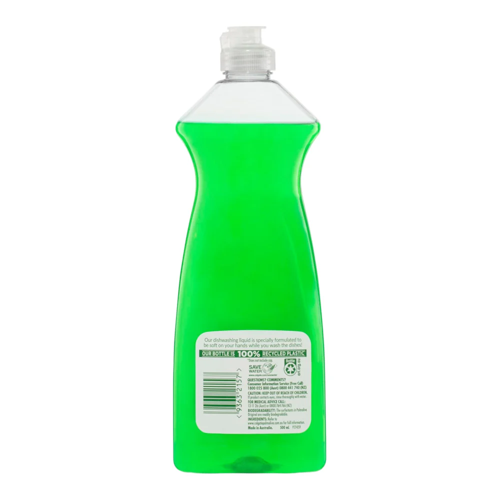 Palmolive Original Dishwashing Liquid 500mL - Image 5