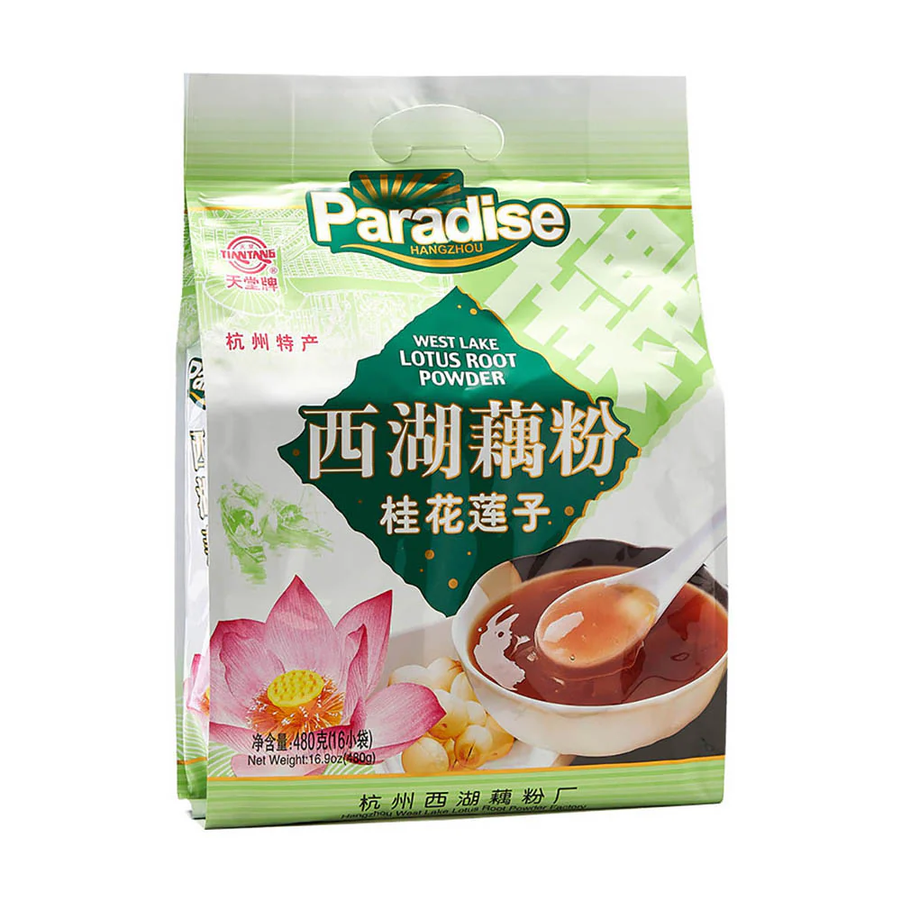 Paradise West Lake Lotus Root Powder with Osmanthus and Lotus Seeds - 480g - Image 2