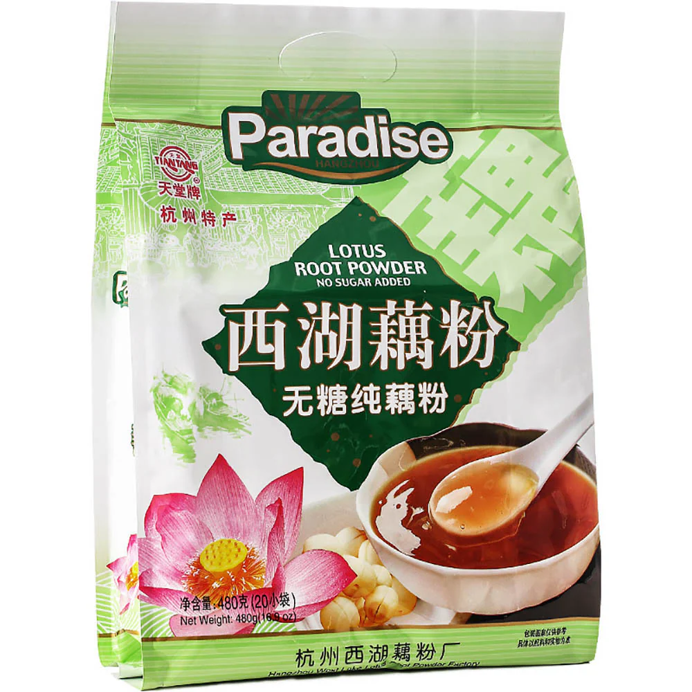 Paradise West Lake Pure Lotus Root Powder - No Sugar Added, 480g - Image 3