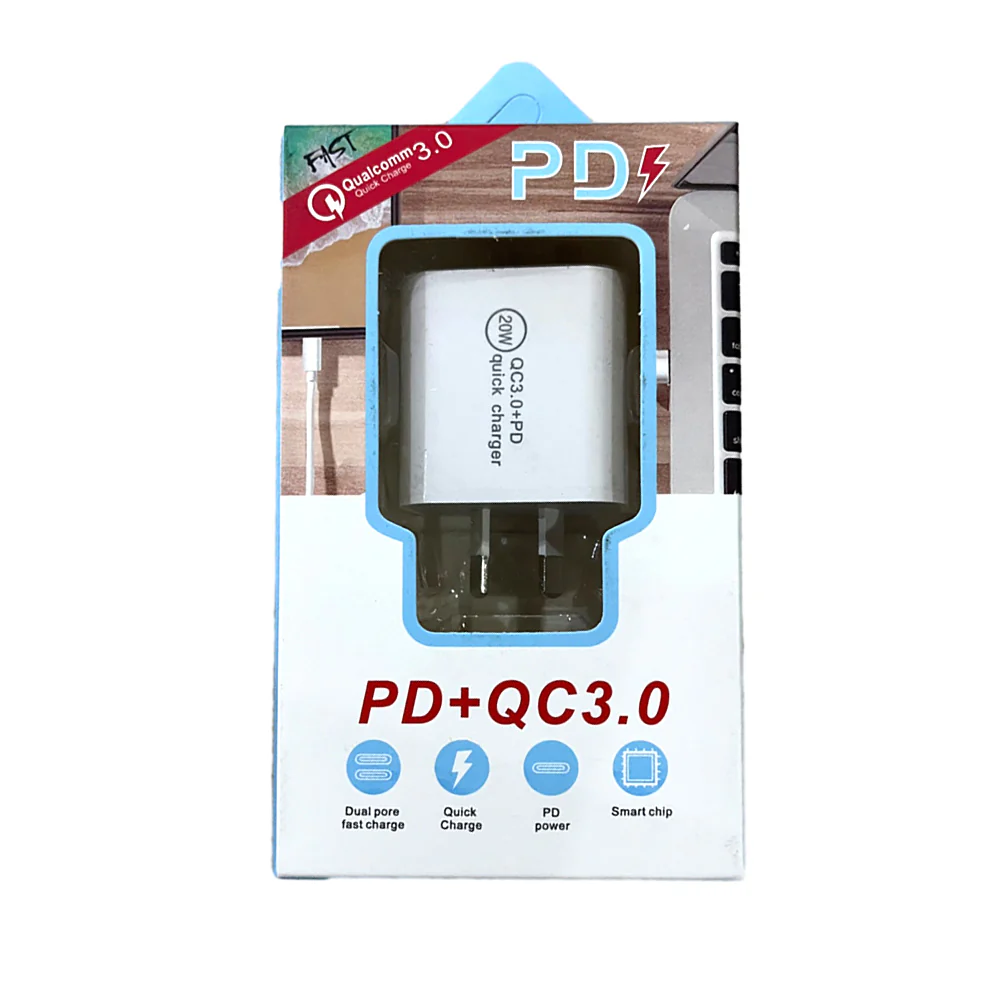 PD+QC3.0 Dual Port Quick Charger - 20W - Image 4