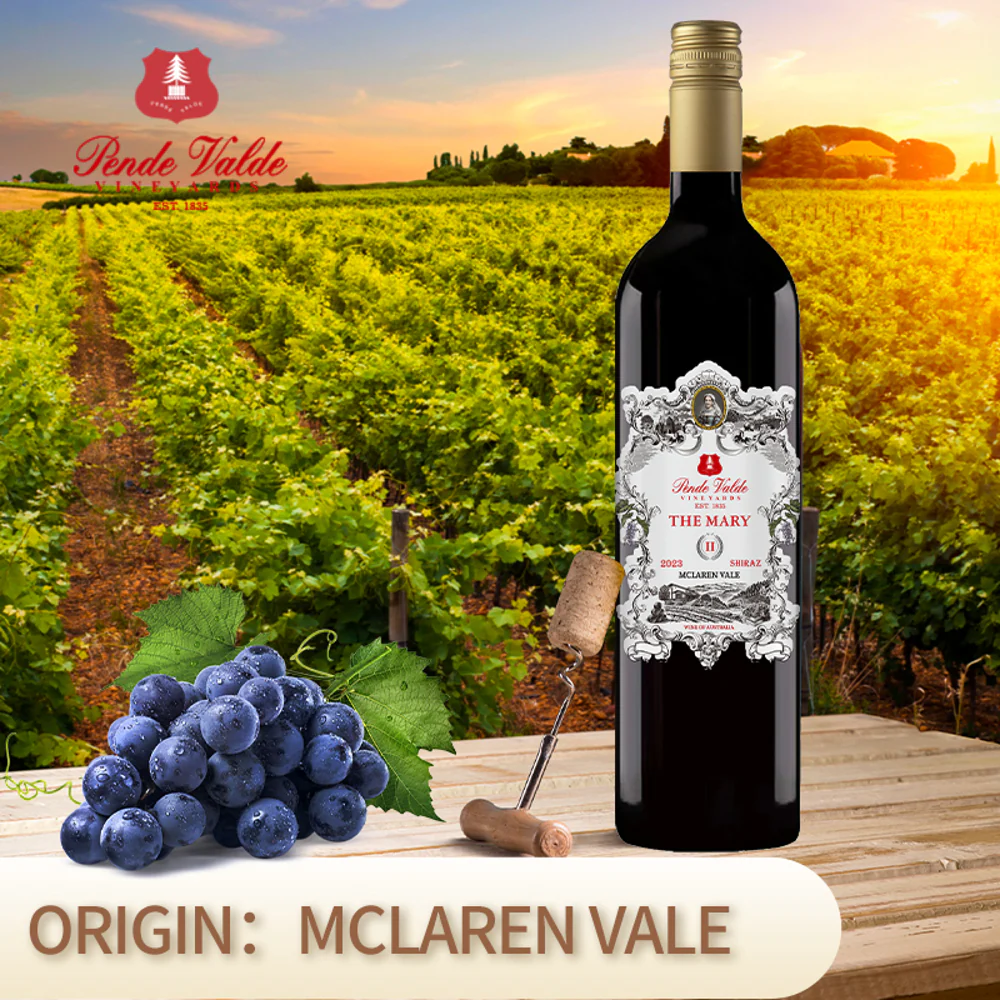 Pende Valde The Mary II 2023 Shiraz - 750ml - Image 3