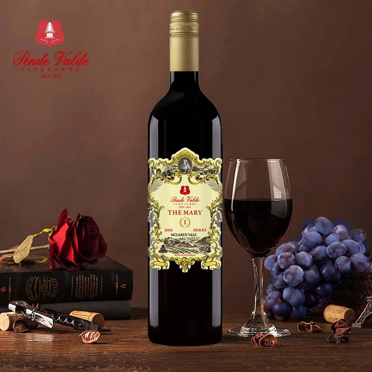 Pende Valde The Mary No.1 2021 Shiraz 750ml - Image 2