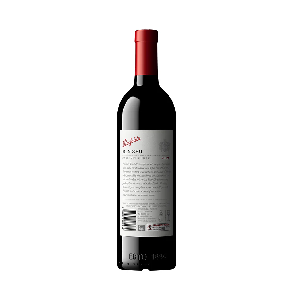 Penfolds Bin 389 Cabernet Shiraz 2019 Gift Box 750mL - Image 3