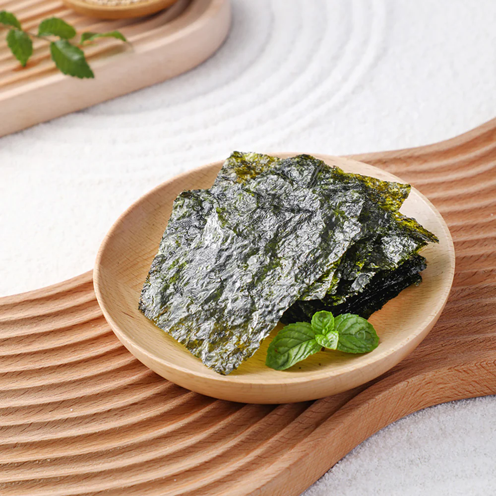 Peninsula Korean Style Roasted Seaweed, Unsalted, 10 Pack - 45g - Image 4