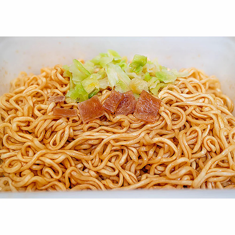 Peyoung Yakisoba – Shrimp Tsukemen Flavor 123g - Japanese Instant Noodles - Image 3