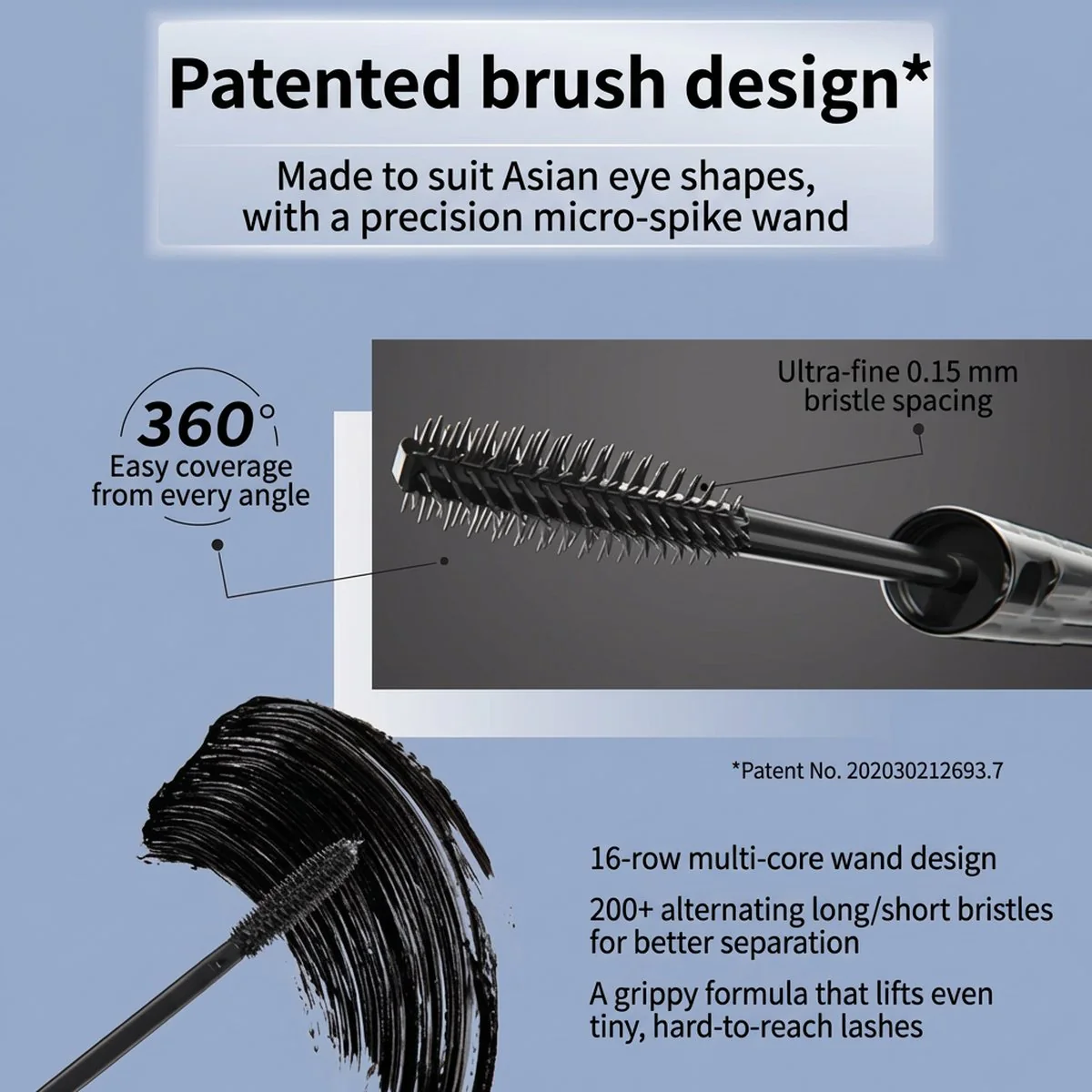 Piara Black Mascara - 6g - Image 4