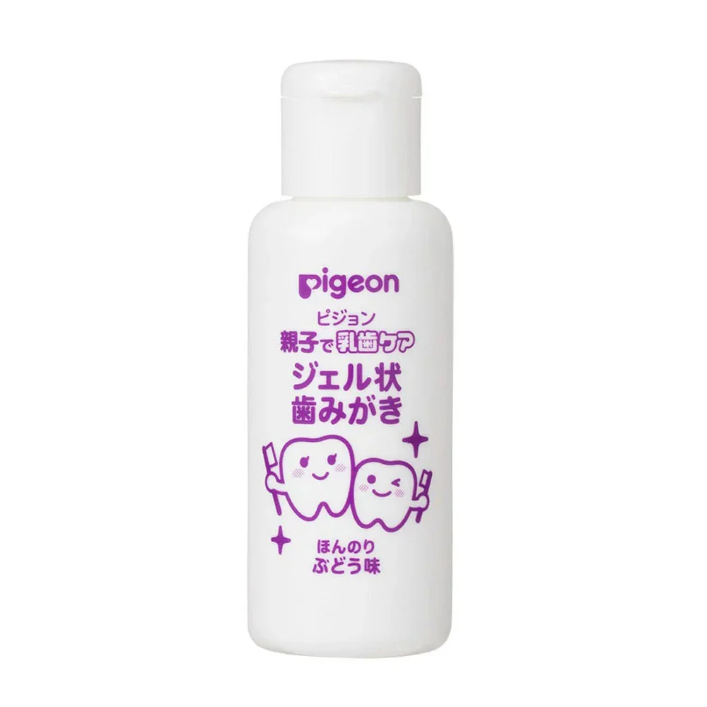Pigeon Grape Flavor Gel Toothpaste for Teething - Image 3