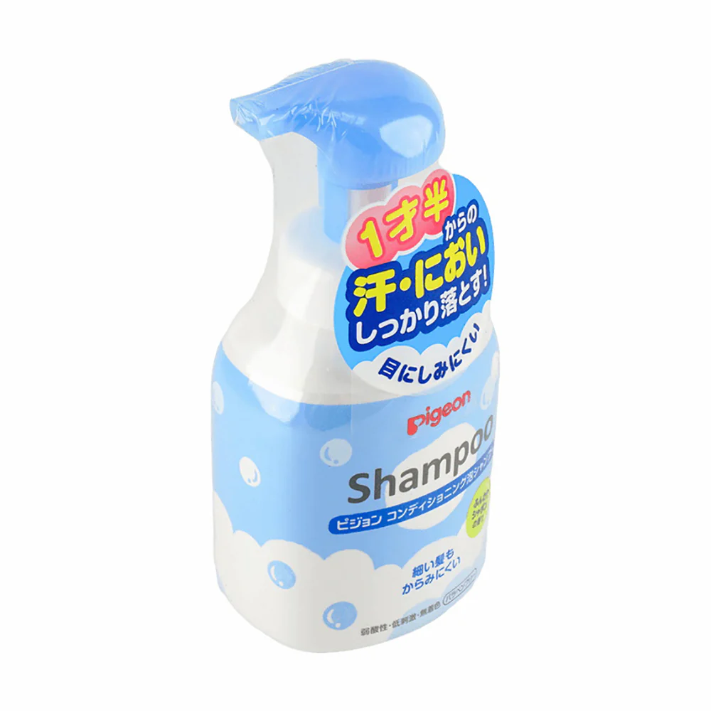 Pigeon Low-Irritation Baby Foaming Shampoo - 350mL - Image 3