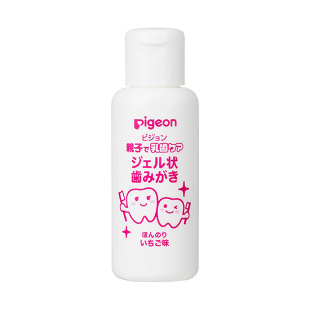 Pigeon Strawberry Flavor Gel Toothpaste for Teething - Image 3