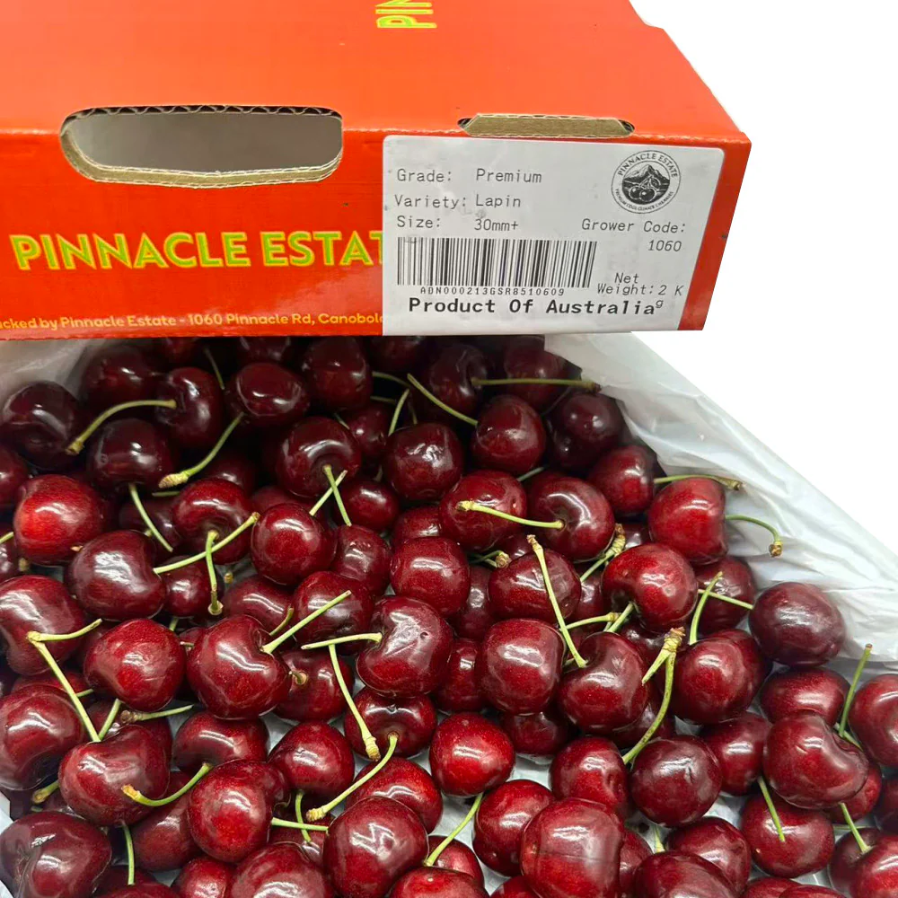 Pinnacle Estate Lapin Cherries 30mm+ Gift Box 2kg